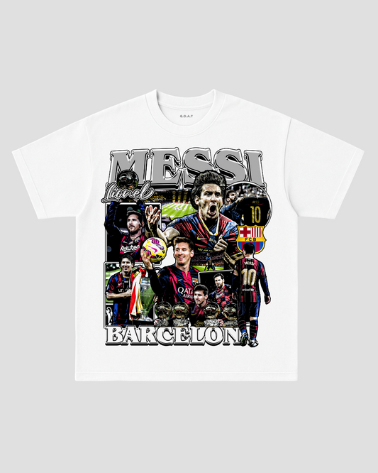 TEE OVERSIZE RETRO MESSI (BARCA)