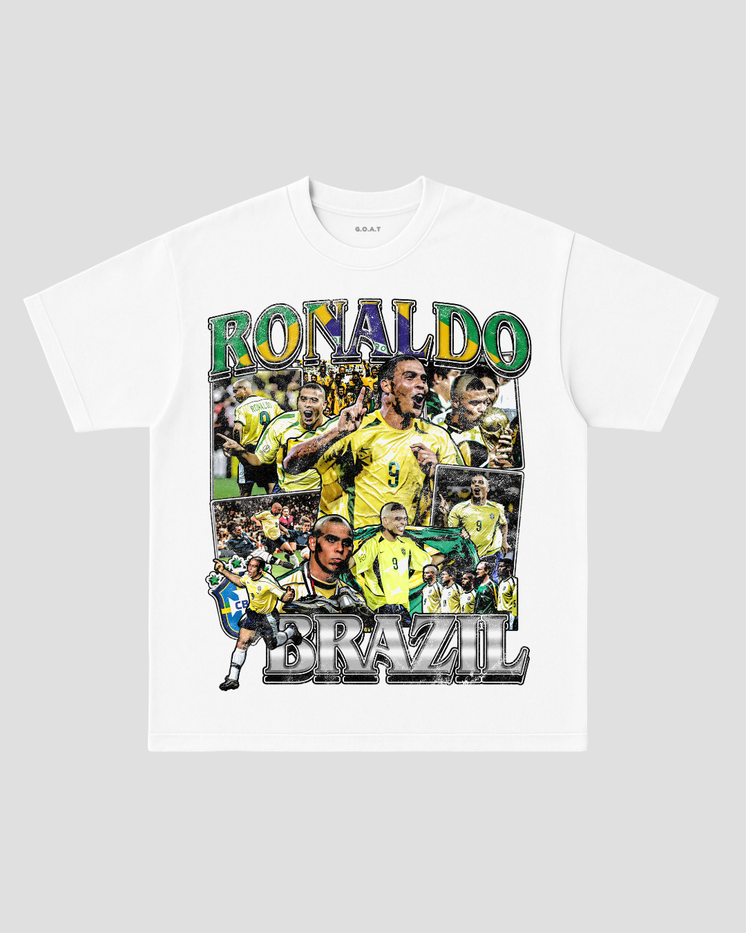 TEE OVERSIZE RETRO RONALDO (BRAZIL)