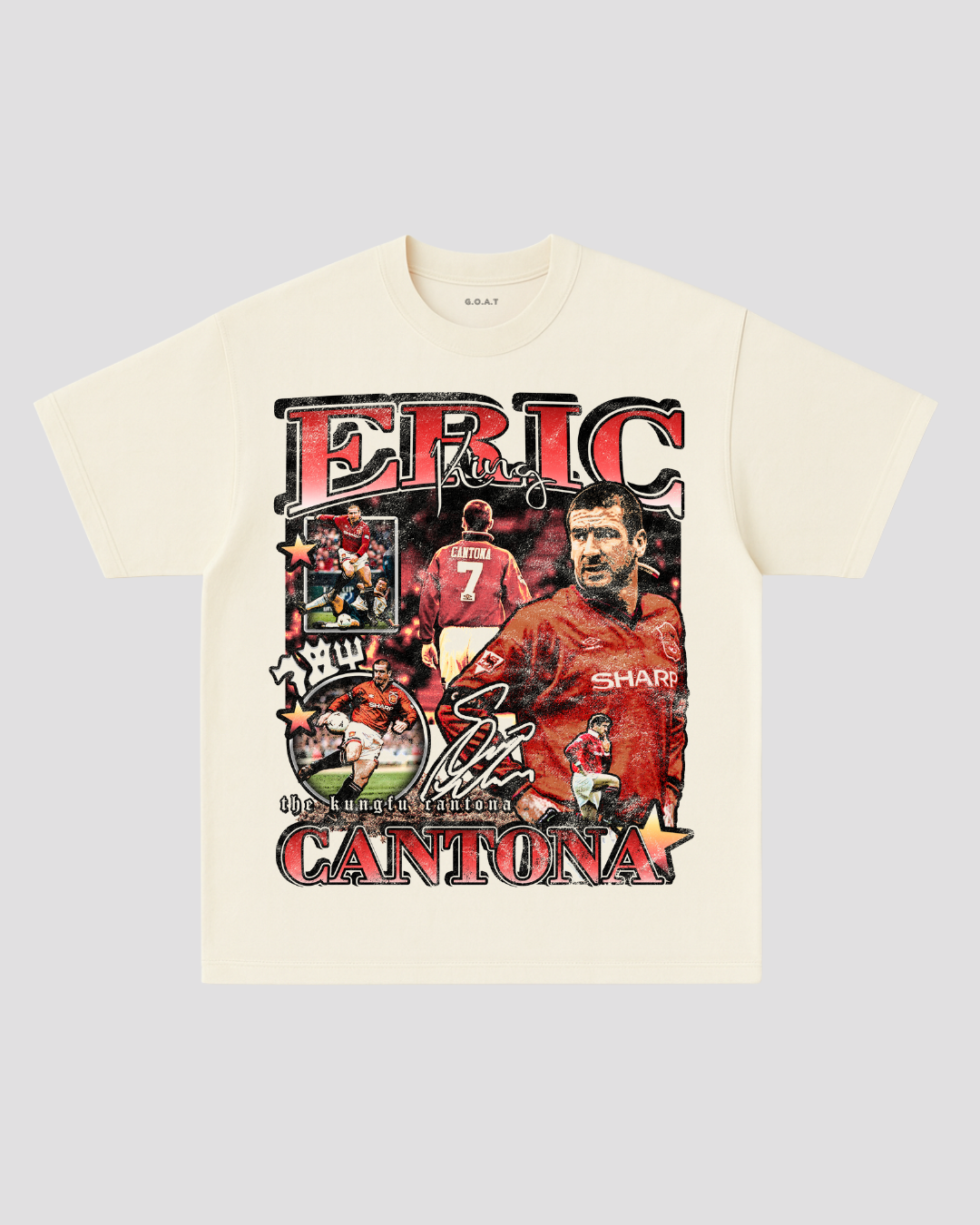 TEE OVERSIZE RETRO ERICK CANTONA