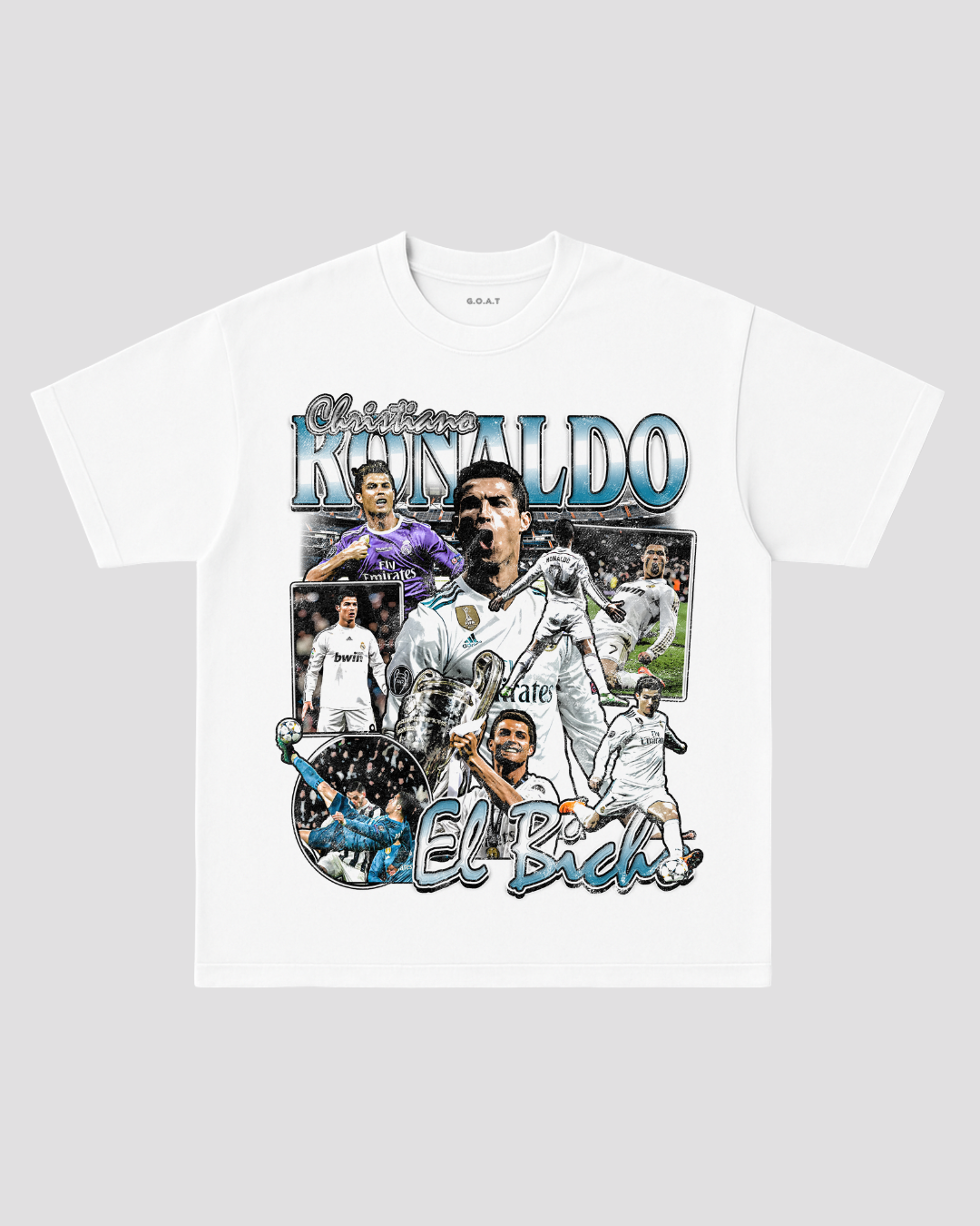 TEE OVERSIZE RETRO CRISTIANO RONALDO (MADRID)