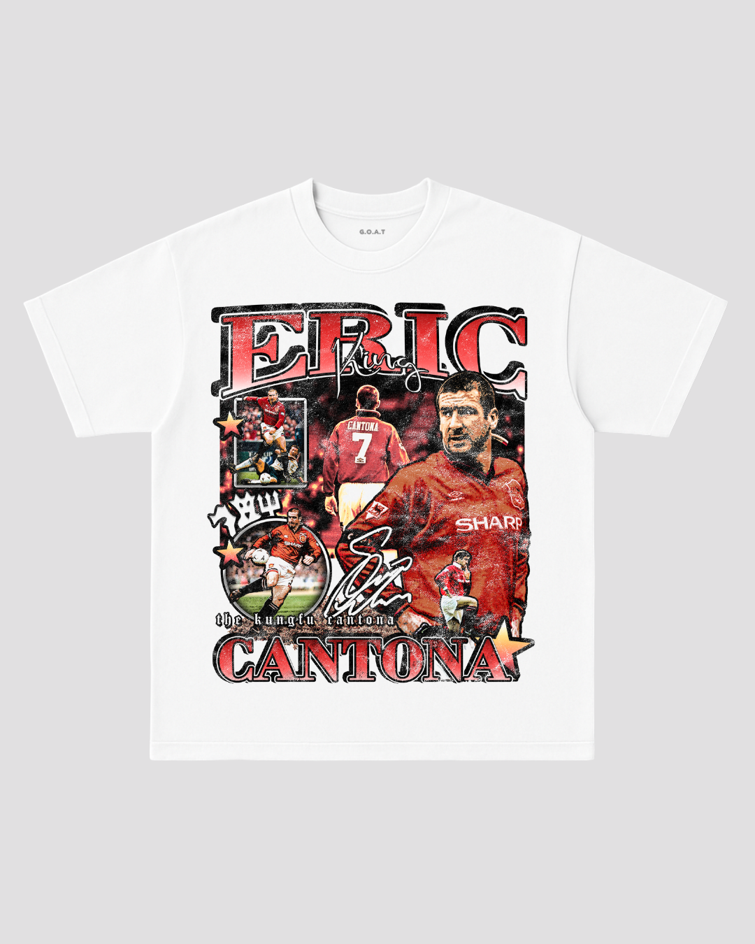 TEE OVERSIZE RETRO ERICK CANTONA