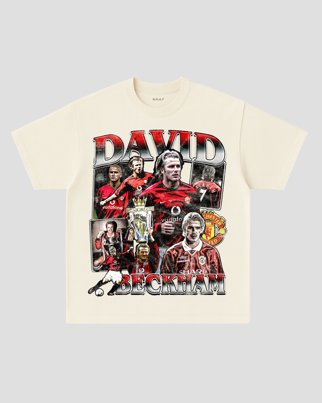 TEE OVERSIZE RETRO BECKHAM (MAN U)