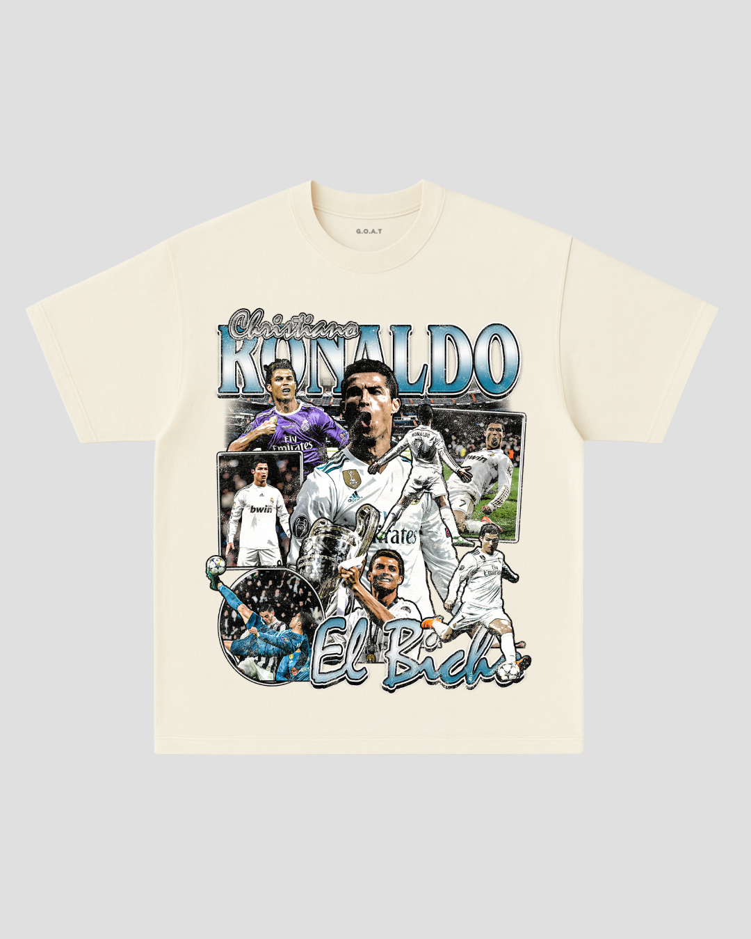 TEE OVERSIZE RETRO CRISTIANO RONALDO (MADRID)
